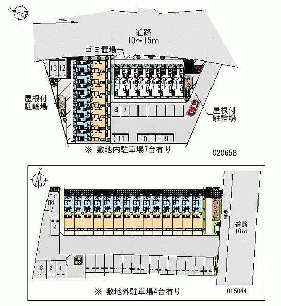 ★手数料０円★袋井市延久　月極駐車場（LP）